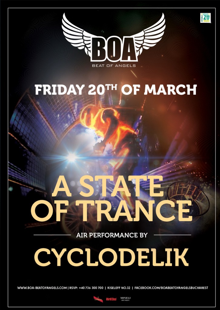 A state of trance - BOA CLUB - Bucharest