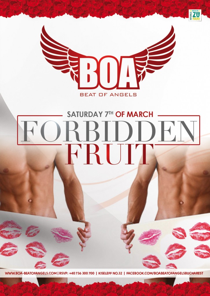 Forbidden Fruit - BOA Club - Saturday 07 March